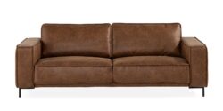 Akron 2,5 Pers. Sofa, Brun Bonded Læder